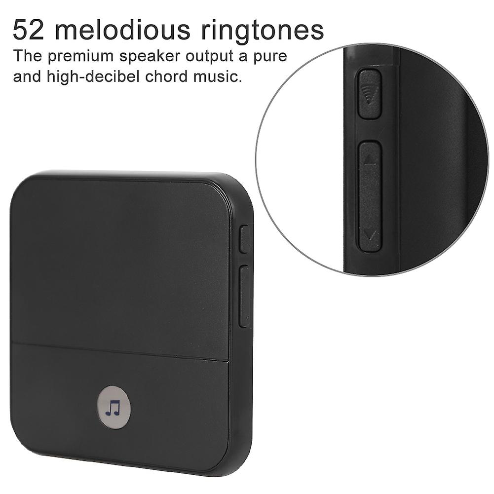 110db Wireless Chime Bell 300m Remote Doorbell Elderly Deaf Caller 1*receiver  2*transmitter