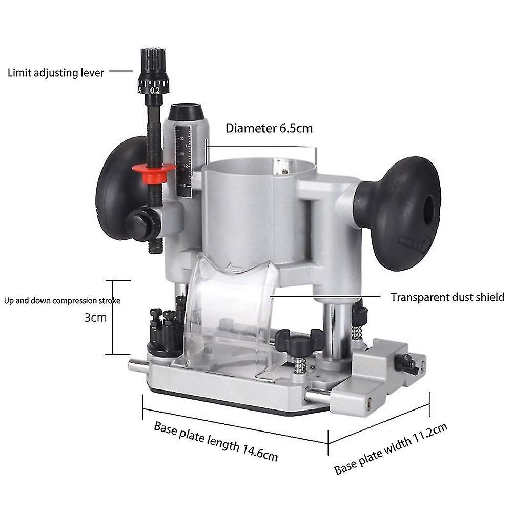 Plunge Router Milling Trimming Machine Base For Electric Trimming Machine Accessories 65mm