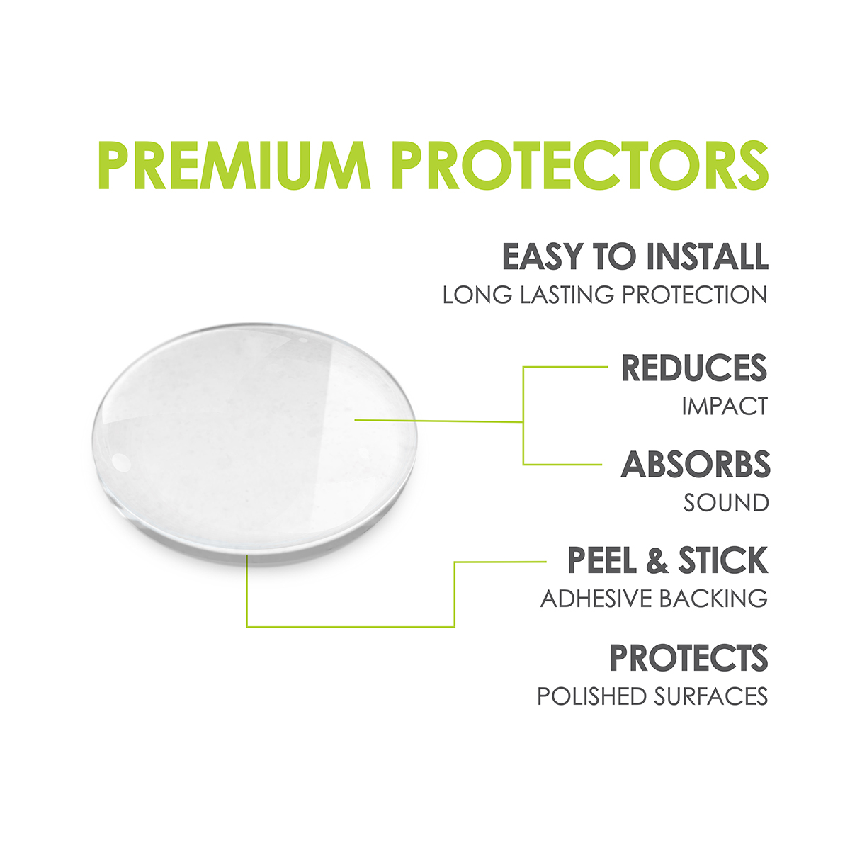 Slipstick Premium Peel amp Stick Surface Protector Variety Pack