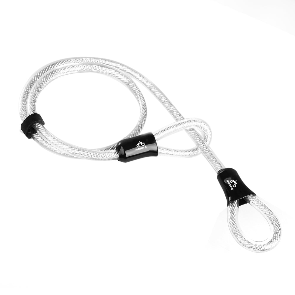 Theft Bike Lock Heavy Duty -shear Steel Bicycle Lock Combination with U Lock Shackle Flex Cable Lock and Mounting Bracket