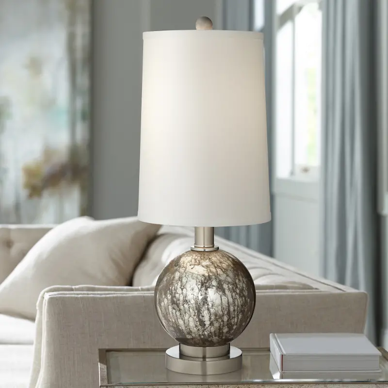 Empress Mercury Glass Table Lamp