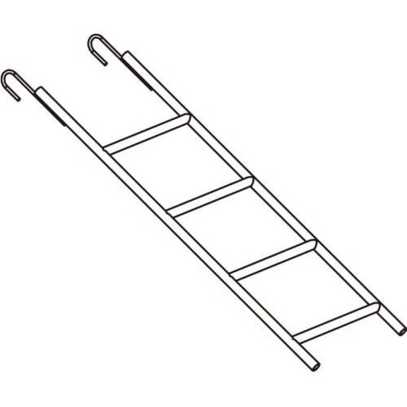 Ladder Only for 12 14FT Trampoline SW000032 33 MX2...