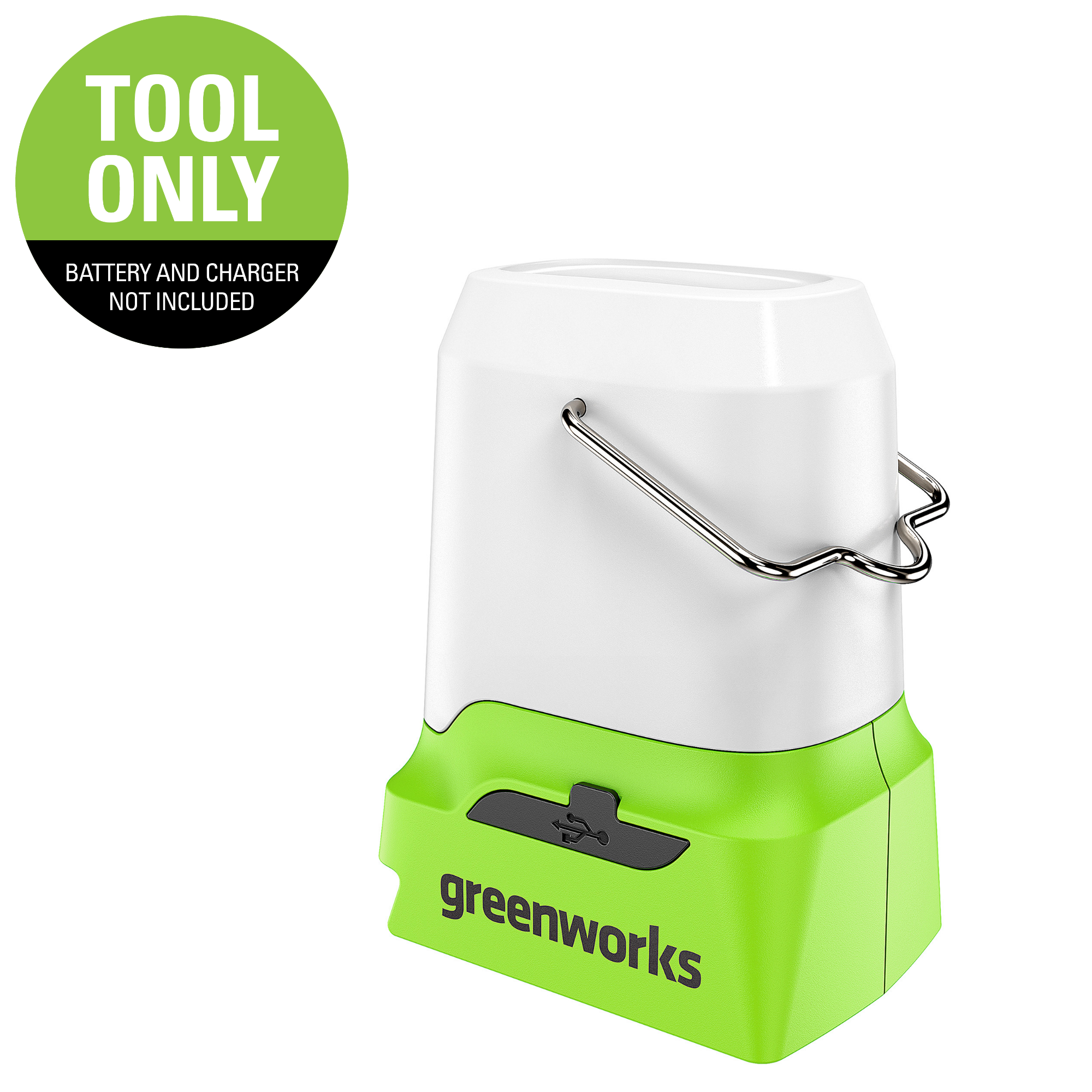 24V Cordless 500 Lumen Lantern (Tool Only) | Greenworks