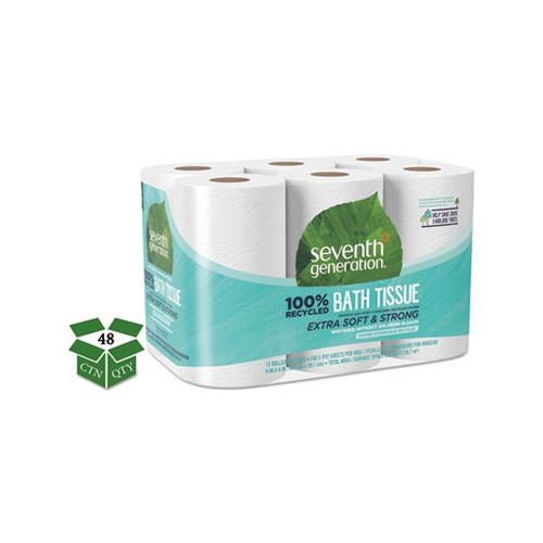 Seventh Generation 100% Recycled Bathroom Tissue  SEV13733CT