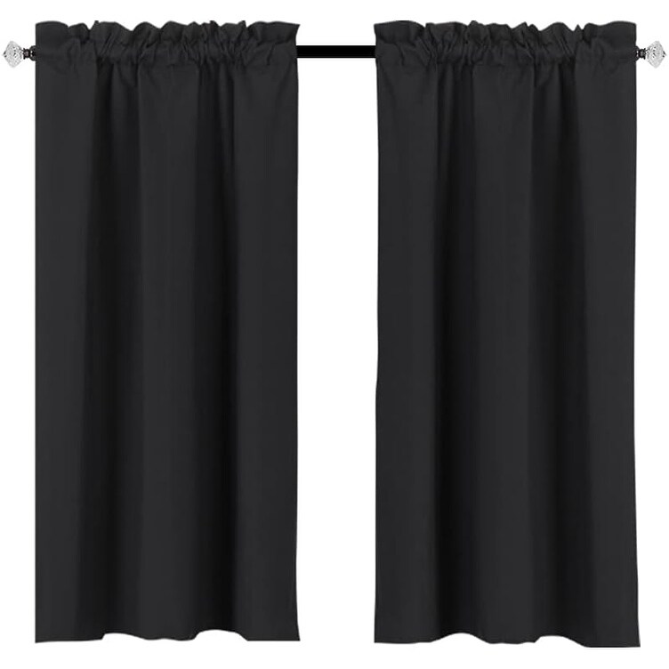 2 Panels Blackout Tier Curtain   36X54\