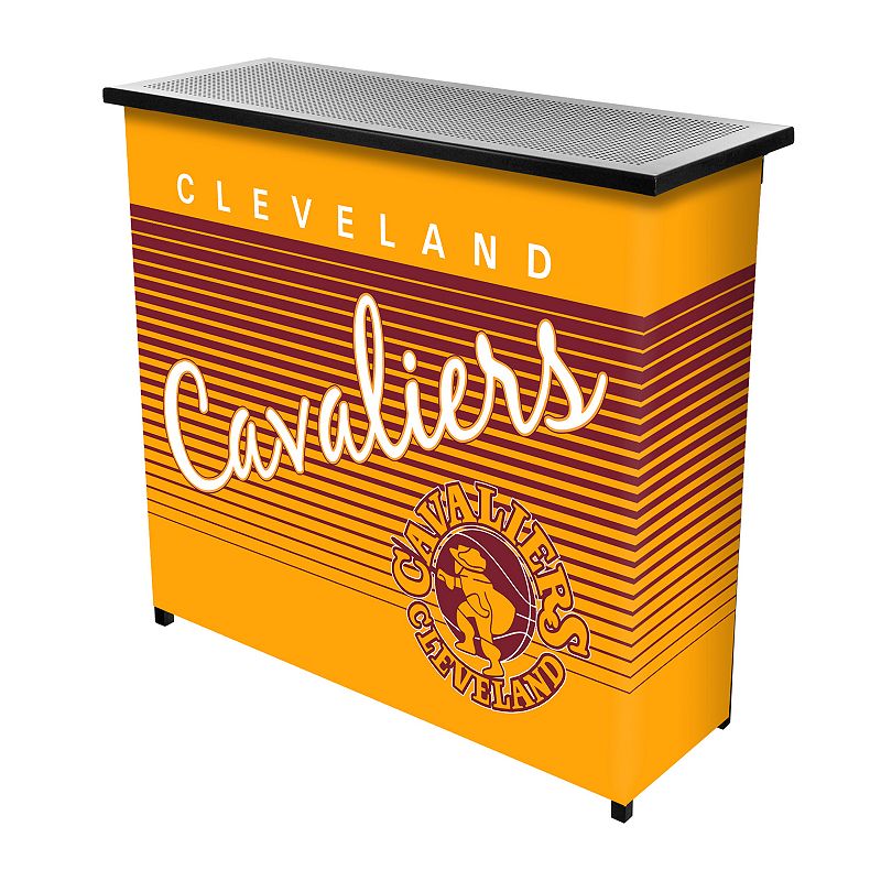 Cleveland Cavaliers Hardwood Classics 2-Shelf Portable Bar with Case