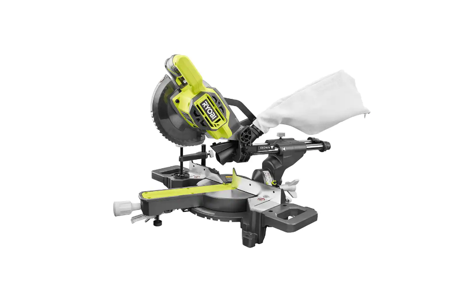 RYOBI PBT01B ONE+ 18V Cordless 7-1/4 in. Sliding Compound Miter Saw