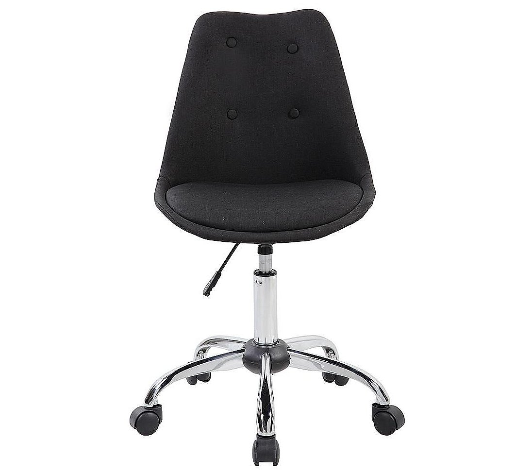 Techni Mobili Armless Task Chair with Buttons