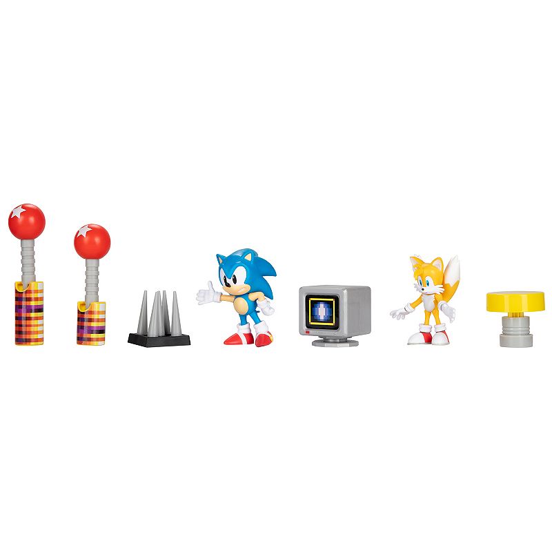 Jakks Sonic The Hedgehog 30th Anniversary 2.5-Inch Figure ama Set