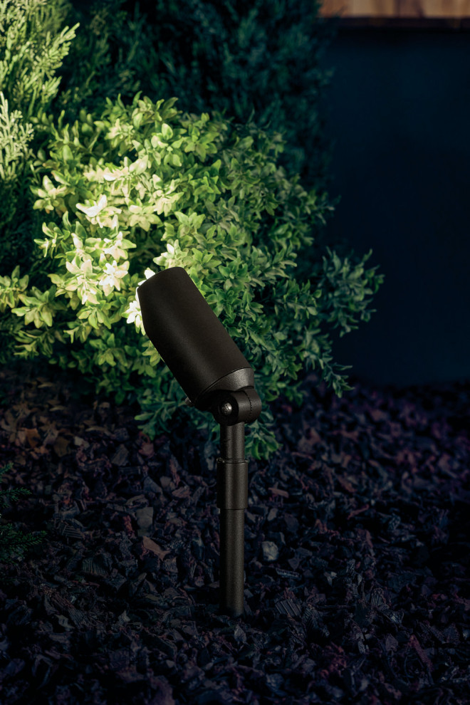 12V 1 Light Mini Accent Light   Transitional   Landscape Lighting   by Buildcom  Houzz