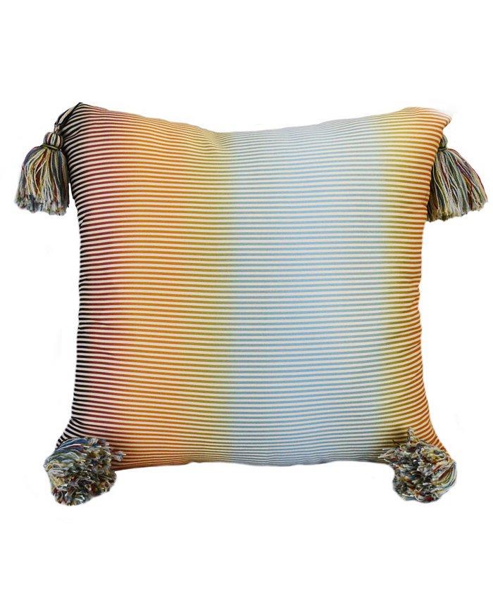 Donna Sharp Natures Collage Ombre Decorative Pillow， 18 x 18