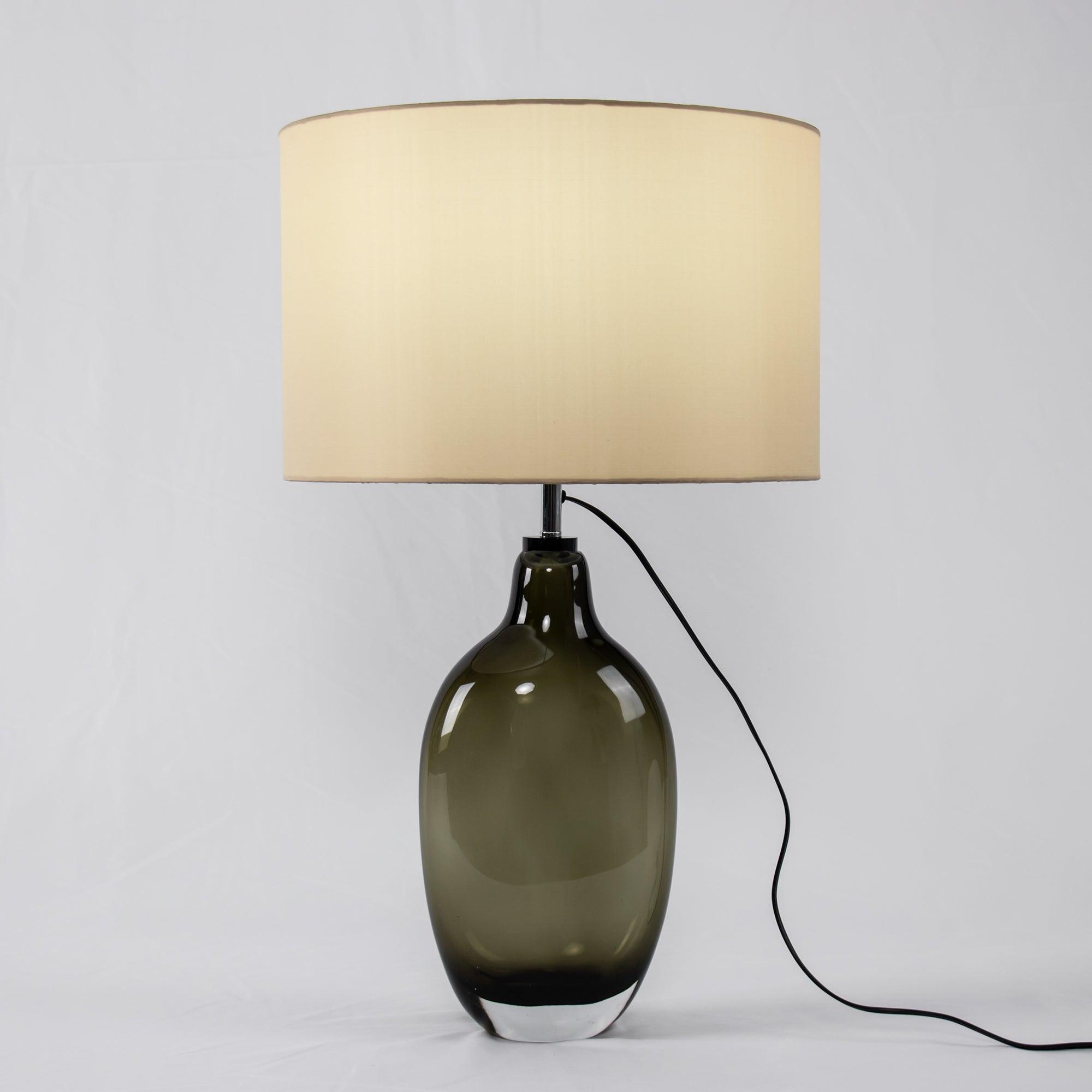 Glazed Crystal Table Lamp