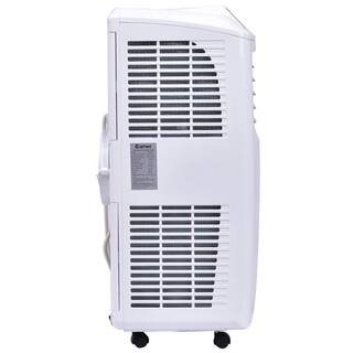 Costway 9000 BTU Portable Air Conditioner and Dehumidifier Function in White with Window Kit Remote EP23048