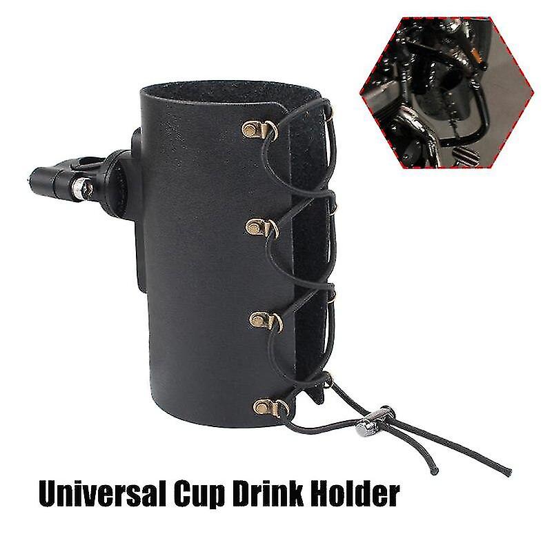 Universal Cup Drink Holder Leather Adjustable Drink Holder With 360|drinks Holders