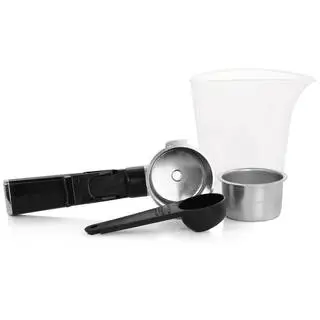 Mr. Coffee 2.5-Cup Black Drip Coffee Maker Steam Espresso Machine Cappuccino and Latte 985118230M