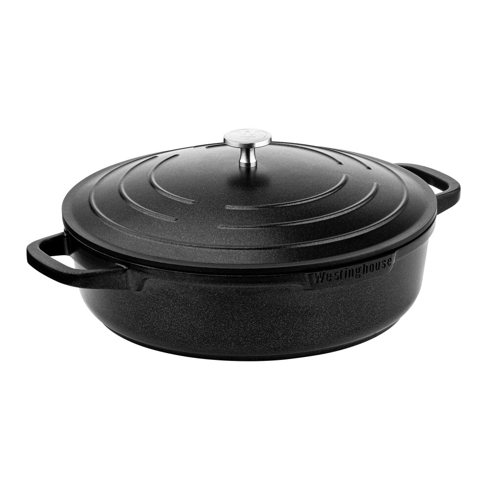 28cm Low Casserole with Lid