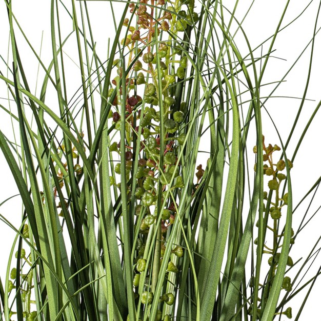 Artificial Sheep's Grass In Pot - Vickerman