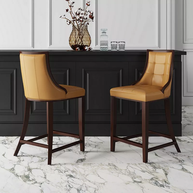 MANHATTAN COMFORT Fifth Ave Counter Stool 3-piece Set