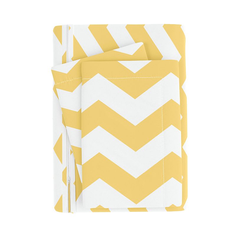 Home Collection Premium Ultra Soft Chevron Duvet Cover Set