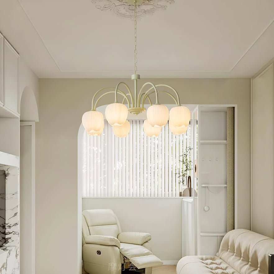 Tulip Matcha Chandelier