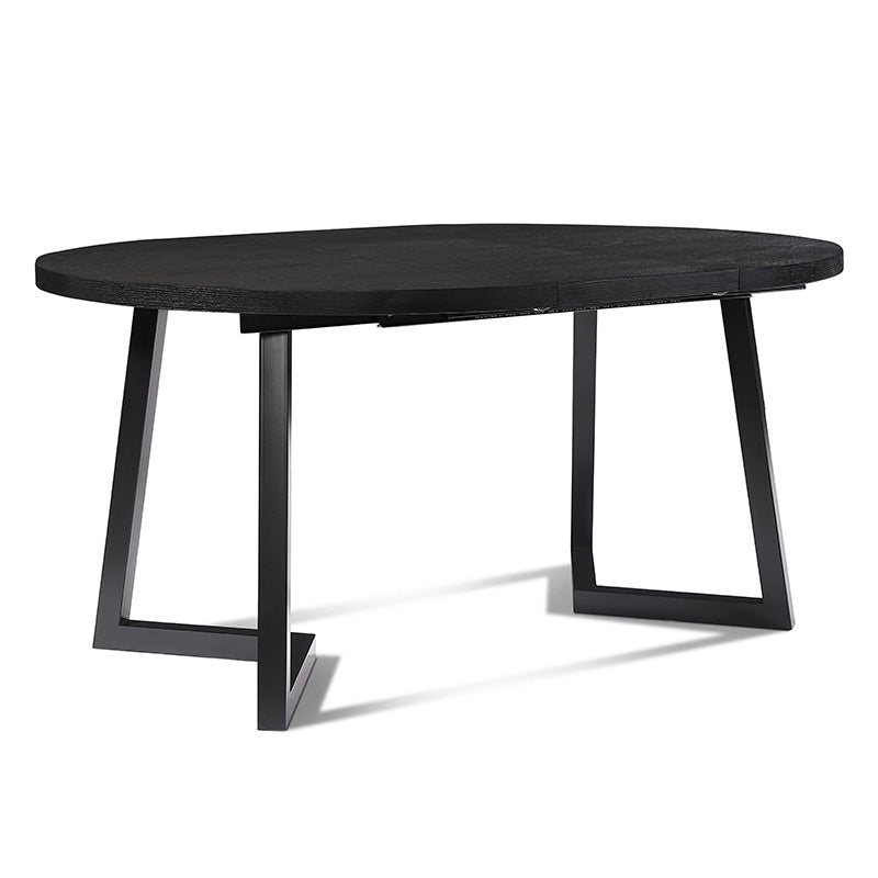 NOVAH Extendable Dining Table 120-200cm - Black