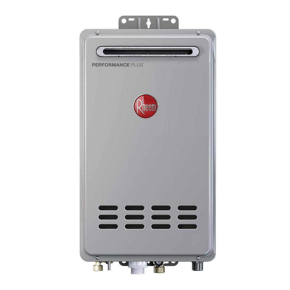 Rheem Performance Plus 8.4 GPM Natural Gas Outdoor Tankless Water Heater ECO180XLN3-1