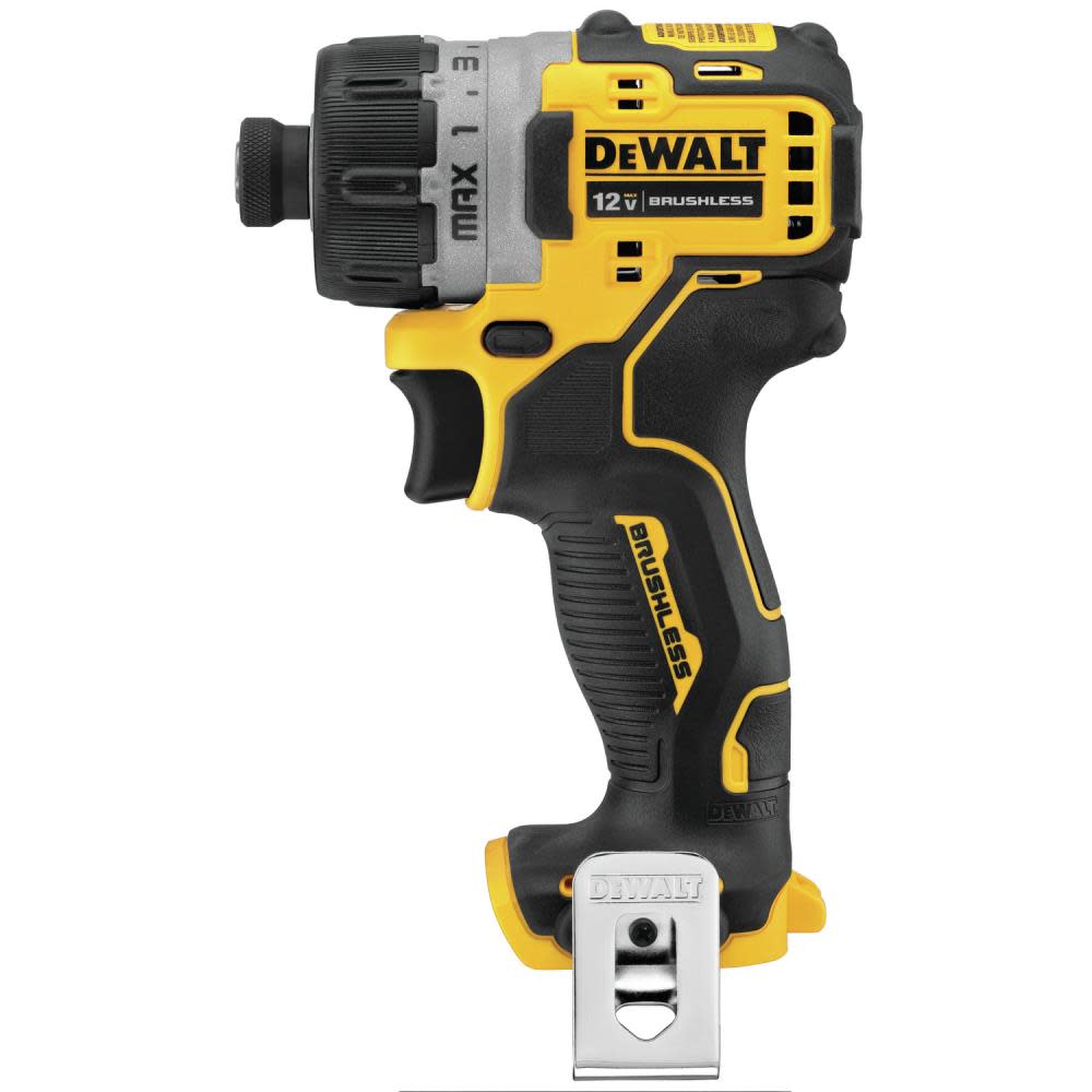 DEWALT XTREME 12V MAX* Brushless 1/4 in. Cordless Screwdriver (Tool only) DCF601B from DEWALT