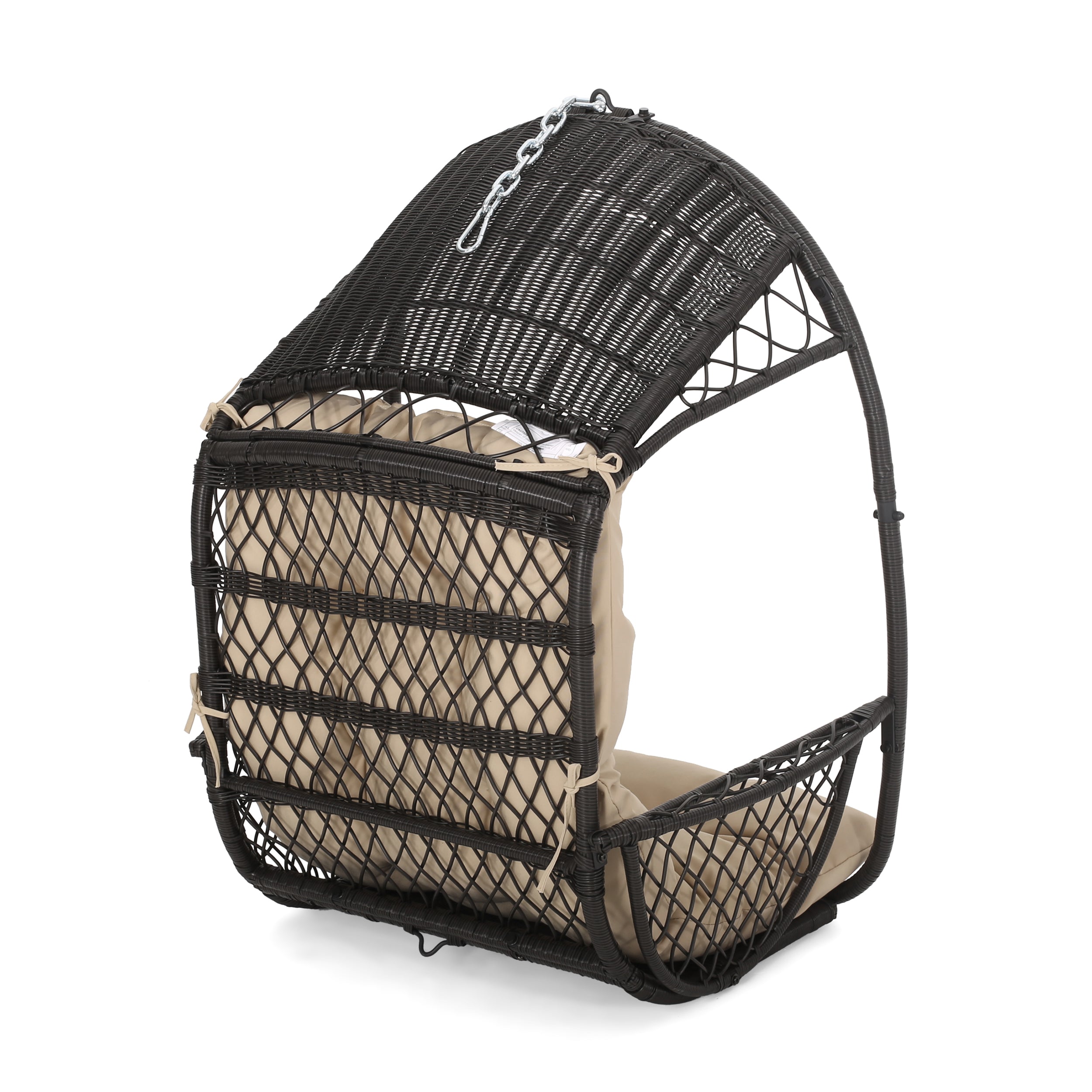 Primo Wicker Hanging Basket Chair (No Stand)