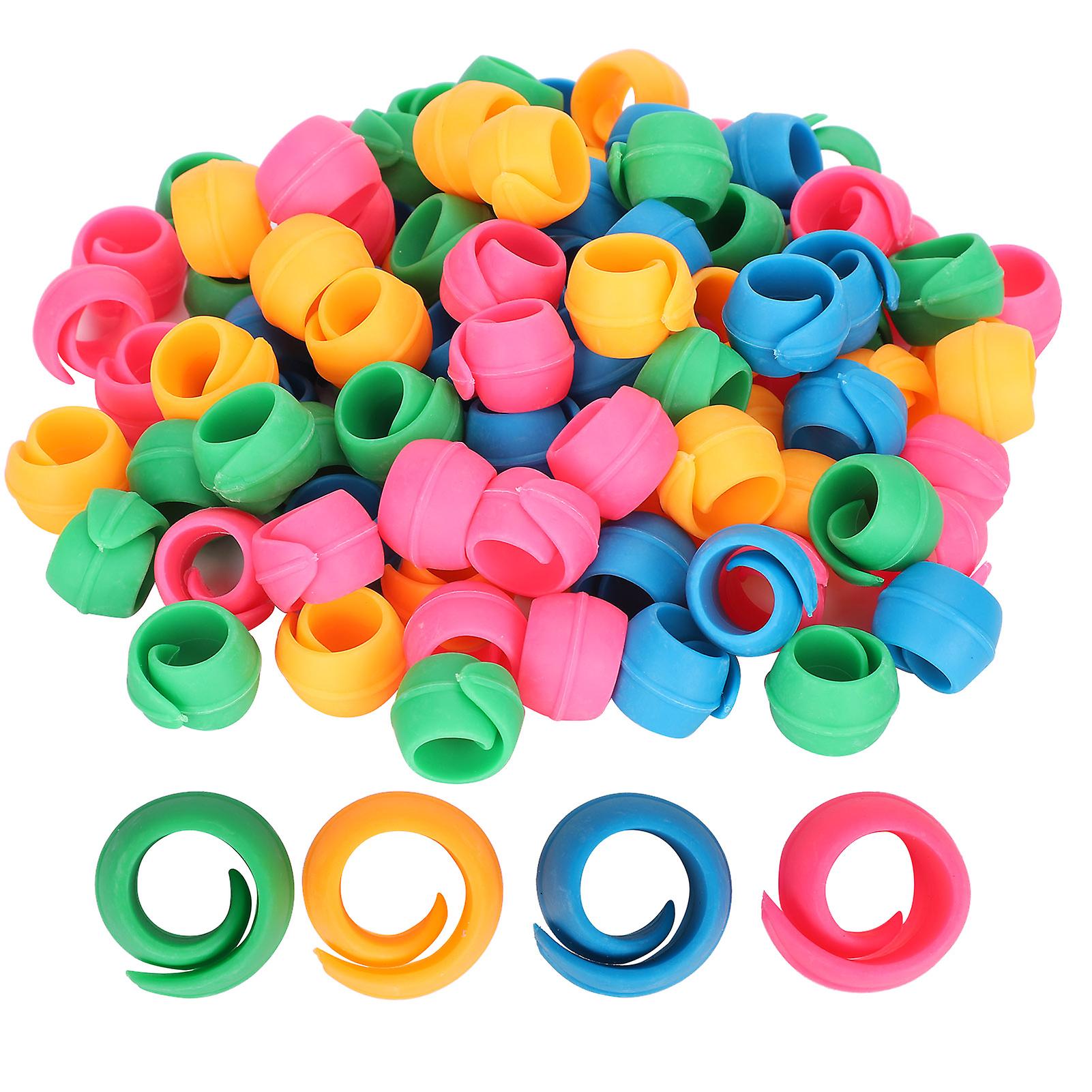 100pcs Bobbin Holder Clip Thread Buddies Clamps Spool Organizer Sewing Craft Supplies