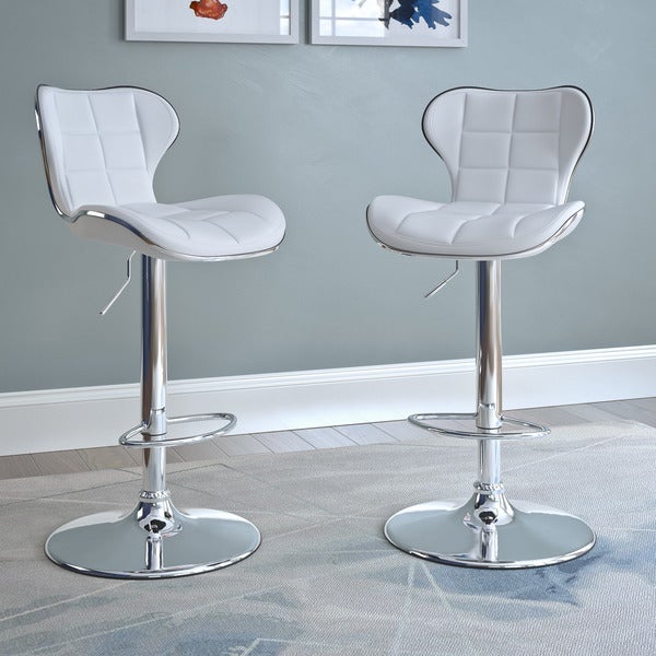 Strick and Bolton Cabello Adjustable Bar Stool (Set of 2)