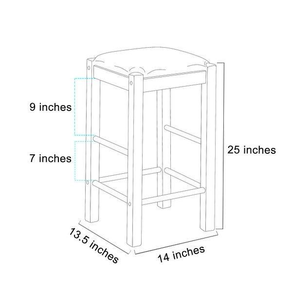 3-piece Counter Dining Sets Pub Countertop with 2 Bar Stools - L42