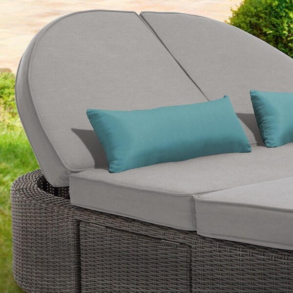 Ove Decors Sandra Daybed Grey Plain Weave