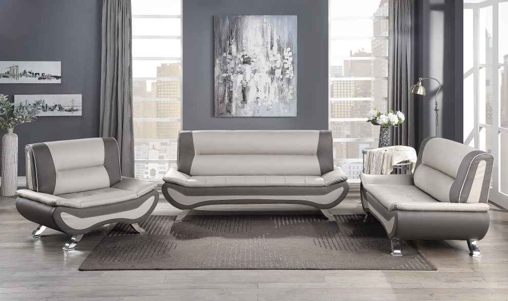 Soyer Sofa Collection   Contemporary   Armchairs And Accent Chairs   by Lexicon Home  Houzz