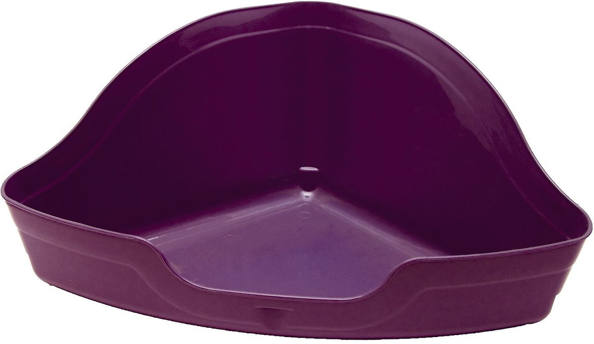 Kaytee Hi-Corner Litter Pan for Small Animals