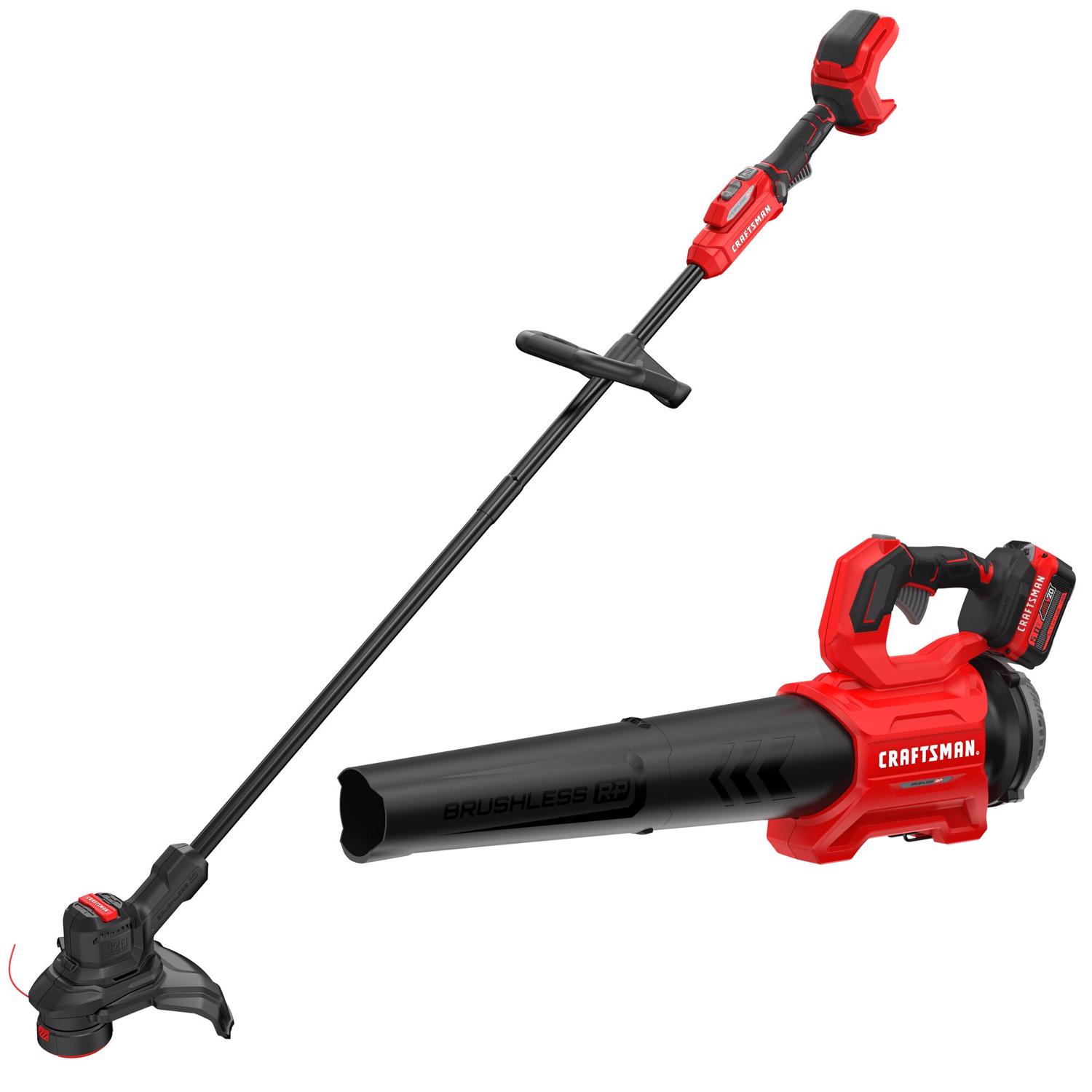 Craftsman 13 in. 20 V Battery String Trimmer Kit (Battery and Charger)