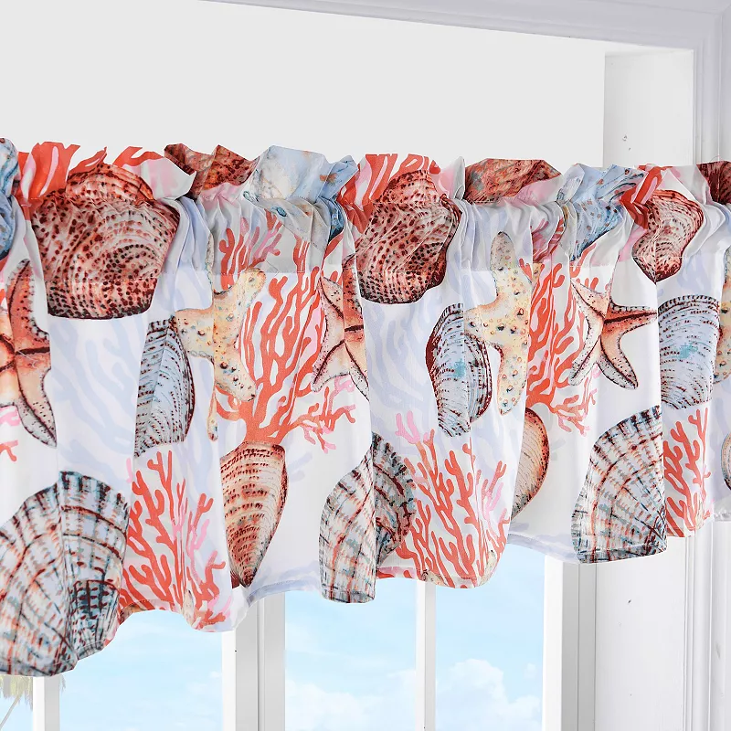 Greenland Home Fashions Beach Days Window Curtain or Valance