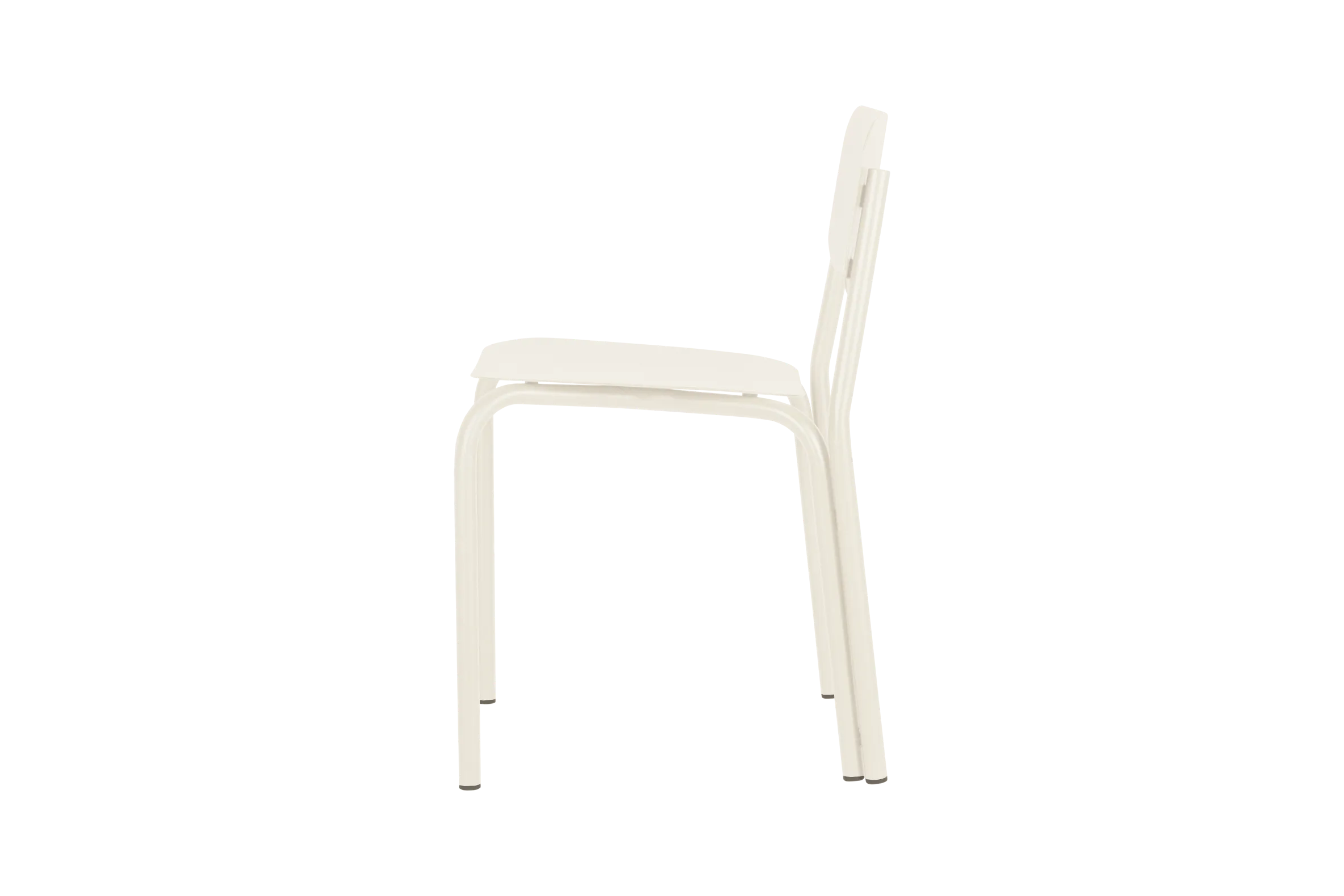 Beige Contoured Chair – Simple, Smooth Design for Effortless Elegance