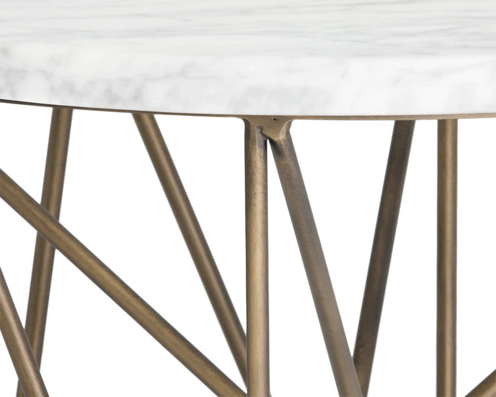 Roman Side Table   Modern   Coffee And Accent Tables   by Rustic Home Furniture Deco  Houzz