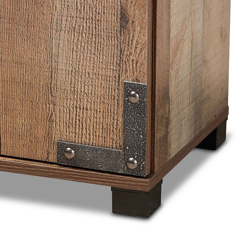 Baxton Studio Cyrille Shoe Storage Cabinet