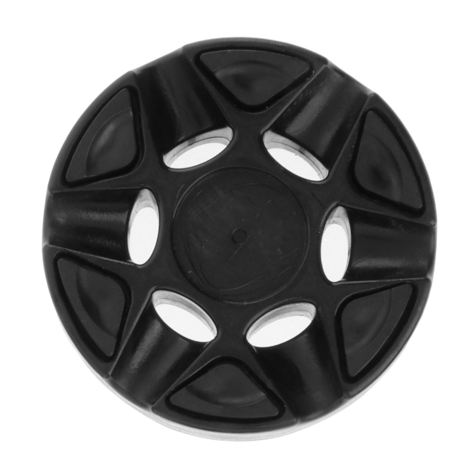 Inline Roller Hockey Puck Durable Multifunctional Ice Hockey Puck Equipment Black