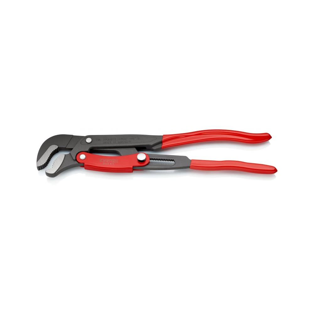 Knipex  Pipe Wrench S Type  Plastic Handle 420 mm Swedish Pattern ;