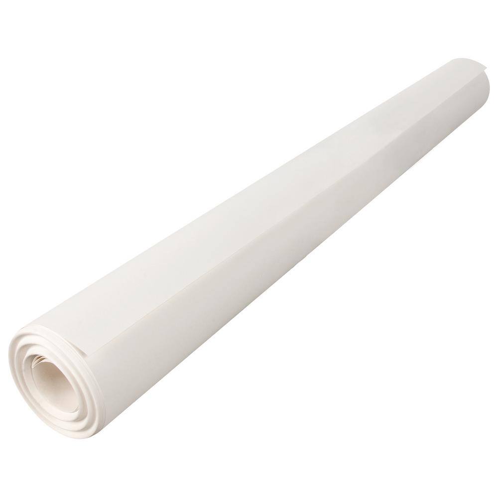 ROBERTS Silicone Moisture Barrier 200 sq. ft. 31.5 in. x 76.25 ft. x 6 mil Underlayment for Solid  Engineered Wood Floors  LVP 70-198