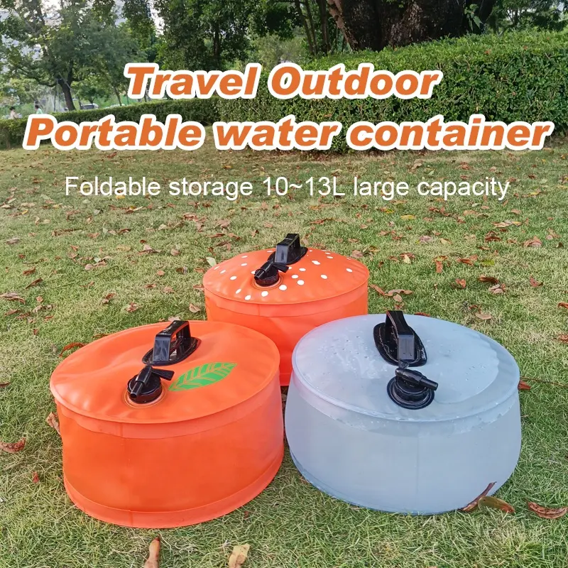 Dreamstone 10L 13L Outdoor Foldable Drinking Water Container Portable Camping Hiking Water Tanks Emergency Survival Water Bags