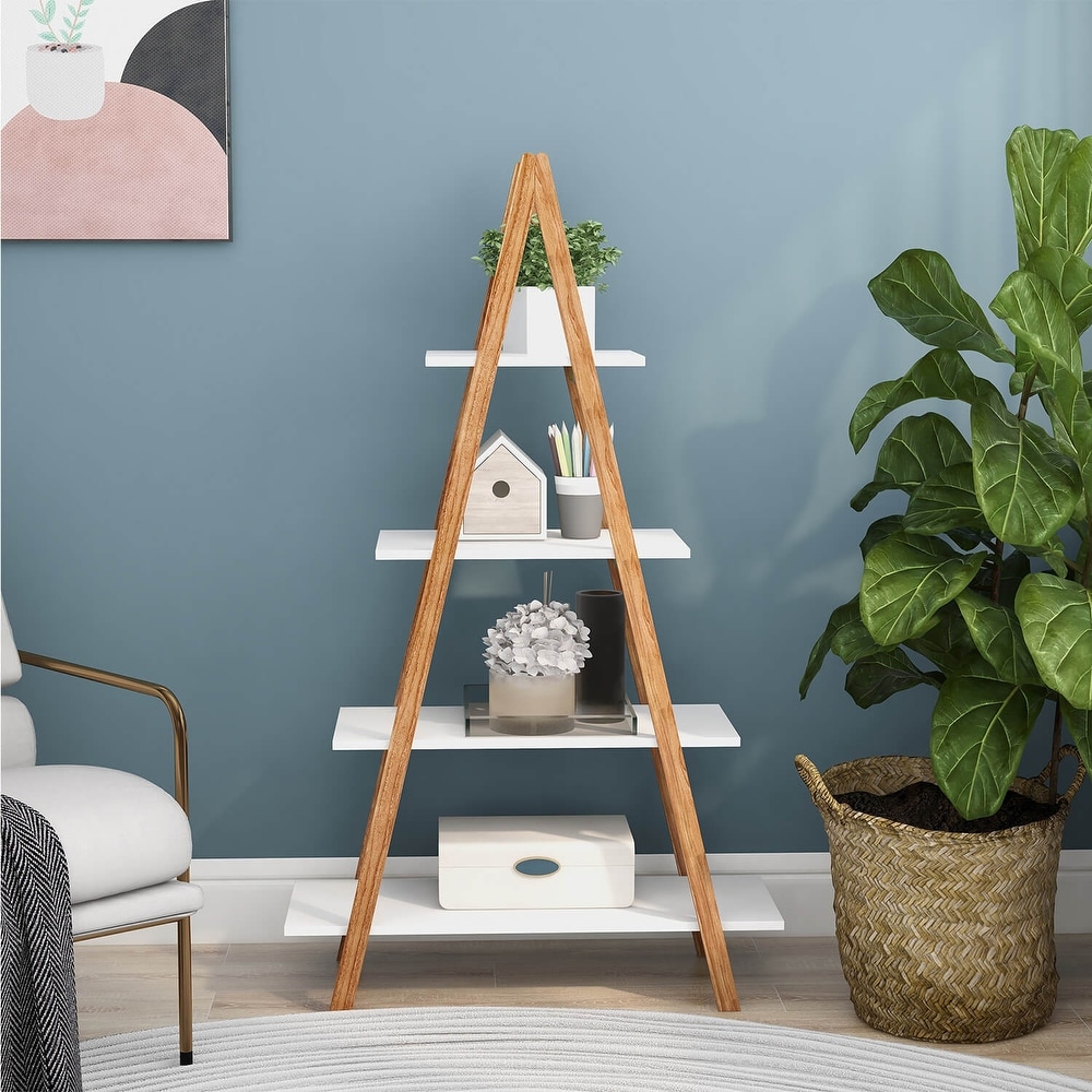 4 Tier A Frame Ladder Shelf 53.54\