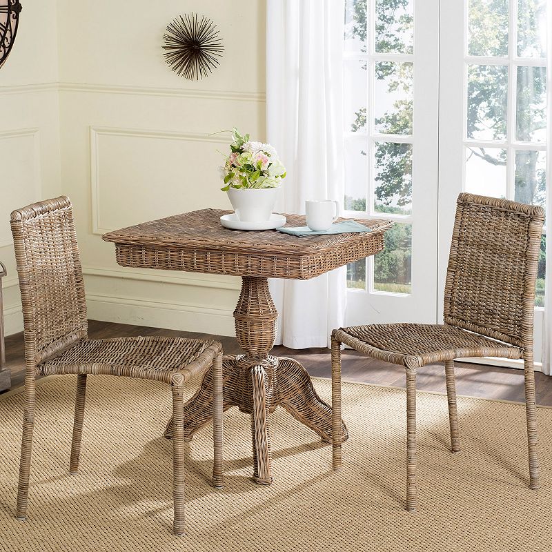 Safavieh Makassar Wicker Chair 2-piece Set