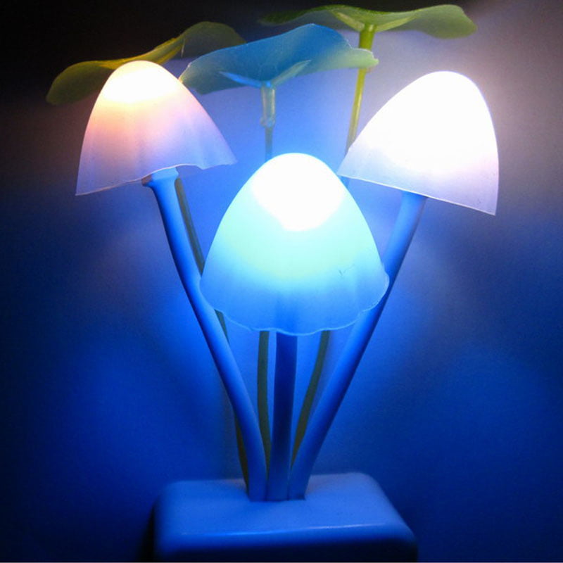 Romantic Colorful Sensor LED Night Light Wall Lamp Home Decor Led lights for bedroom outdoor floor lamp pendant DIY Wedding Party Bedroom Terrace(Multicolor)