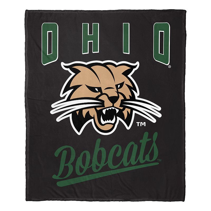 The Northwest Ohio Bobcats Alumni Silk-Touch Throw Blanket