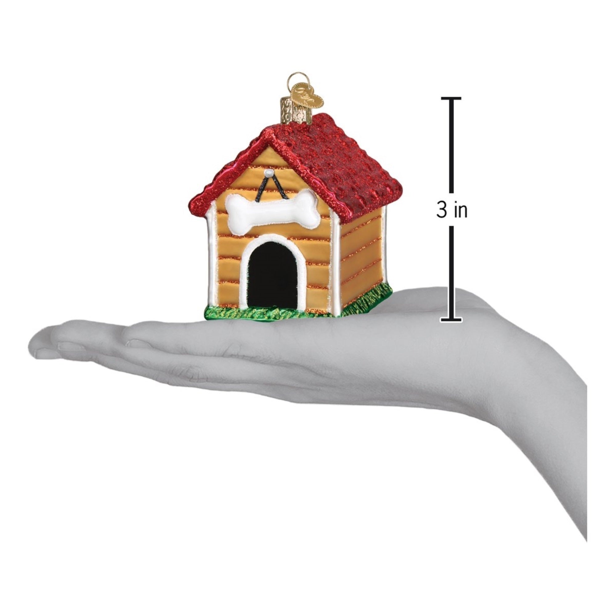 Old World Christmas Dog House Ornament for Christmas Tree