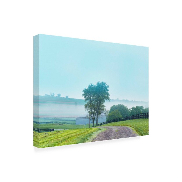 X 24 quot James Mcloughlin x27 farmscape Photo Vii x27 Unframed Canvas Art Trademark Fine Art