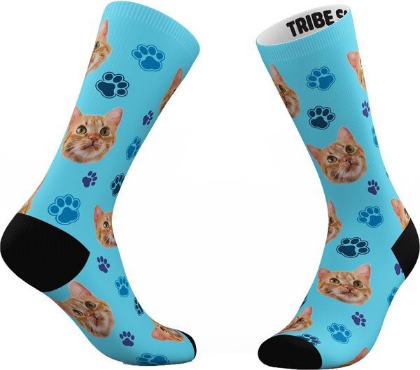 Tribe Socks Personalized Cat Face Socks